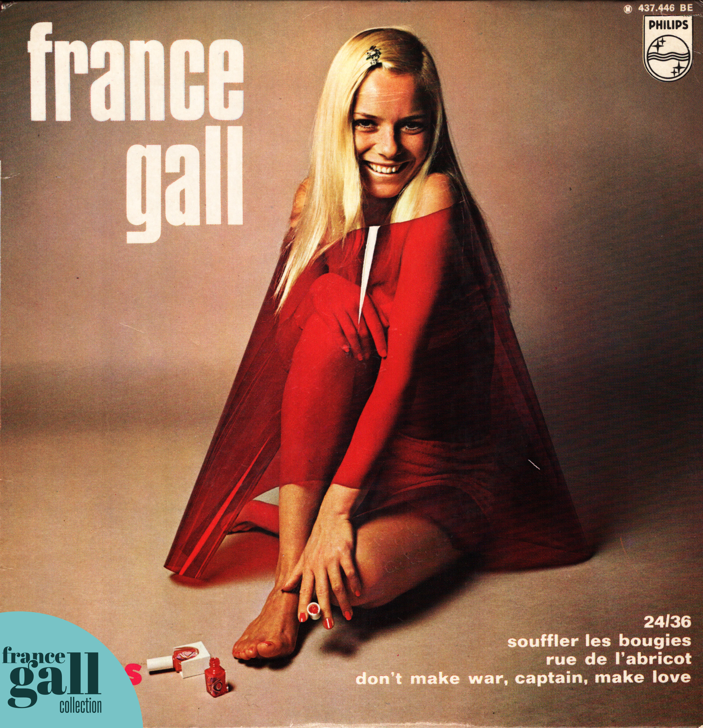 France Gall (1947-2018), French postcard by Universal Colle…
