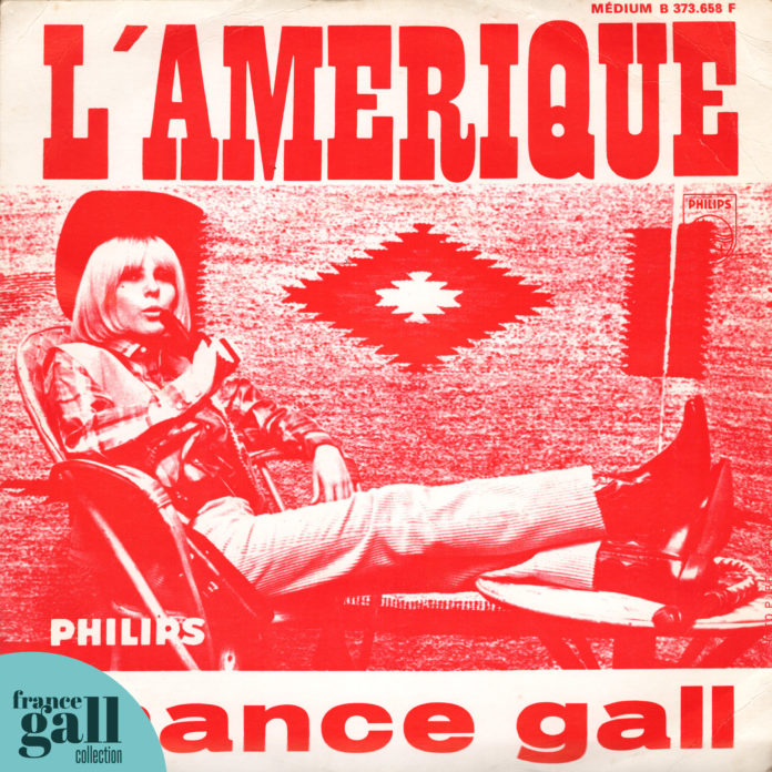 Ce 45 tours contient 2 titres de France Gall, dont le titre L'Amérique paru également en 1966 sur l'album Baby pop.