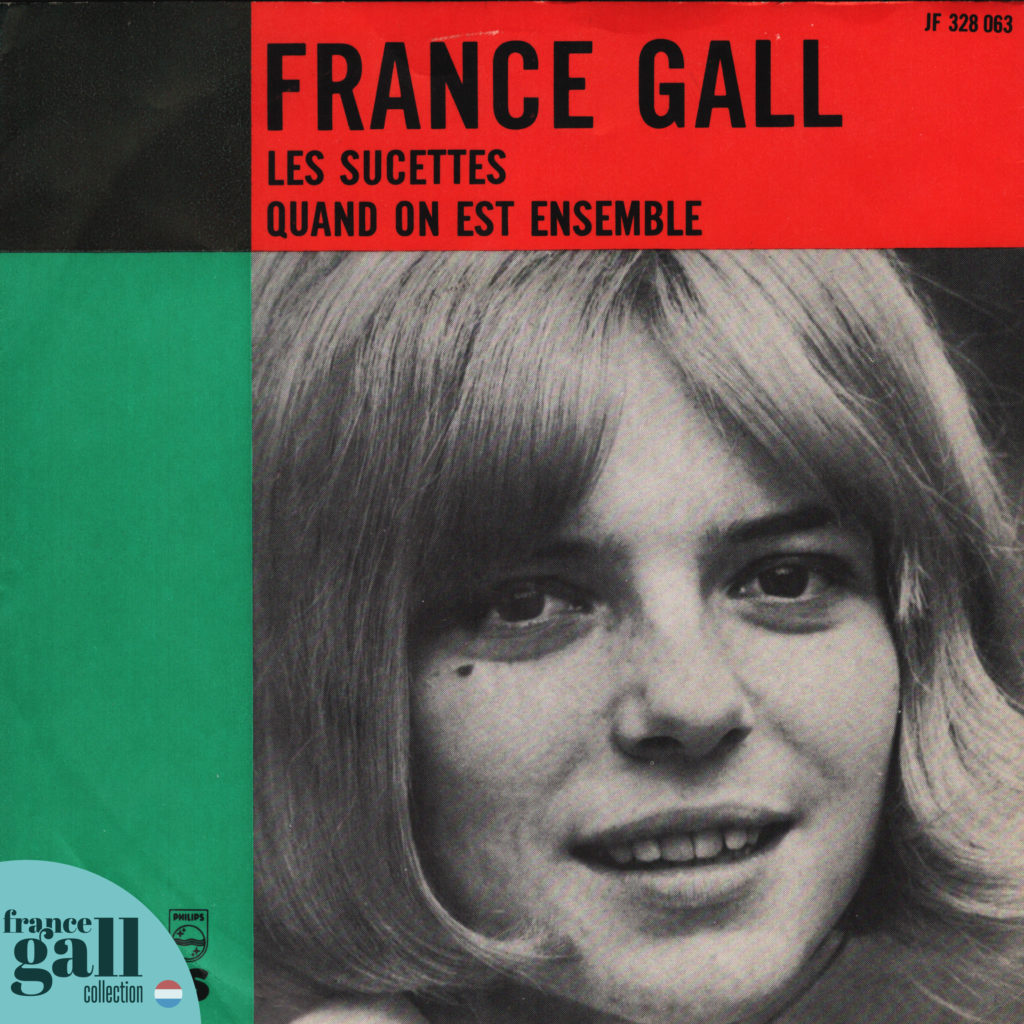 Single Les sucettes (PaysBas 🇳🇱) Catégorie France Gall Collection