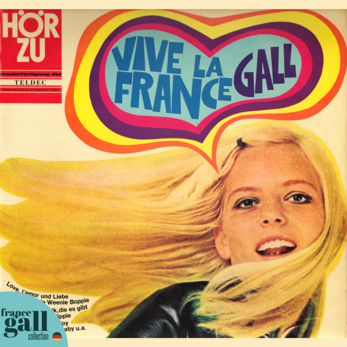 En 1966, France Gall enregistre une quinzaine de titres jusqu’en 1972 sous la houlette du compositeur Werner Müller, avec le concours de Georgio Moroder, le futur pygmalion de Donna Summer (I feel love, Love to love you baby) et de l’acteur Horst Buchholz (Les sept mercenaires).