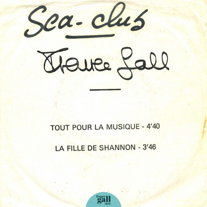 Ce 45 tours promotionnel paru en octobre 1981 contient Tout pour la musique et La fille de Shannon, premiers extraits proposés du quatrième album studio que Michel Berger a produit pour France Gall.
