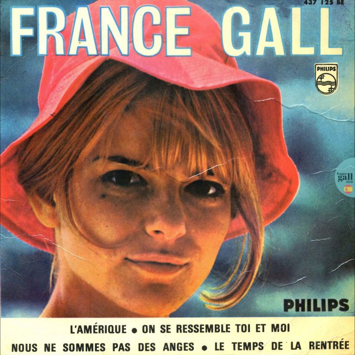 Ce 45 tours EP édité en Espagne en 1970 contient 4 titres de France Gall, dont le titre L'Amérique écrite et composée par Serge Gainsbourg.