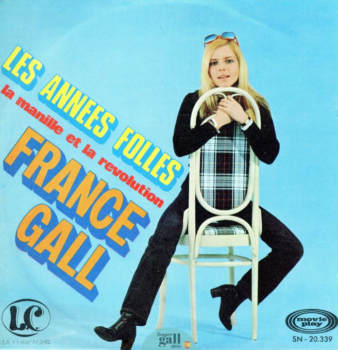 Ce 45 tours édité en Espagne en 1970 contient 2 titres de France Gall, dont le titre Les années folles.