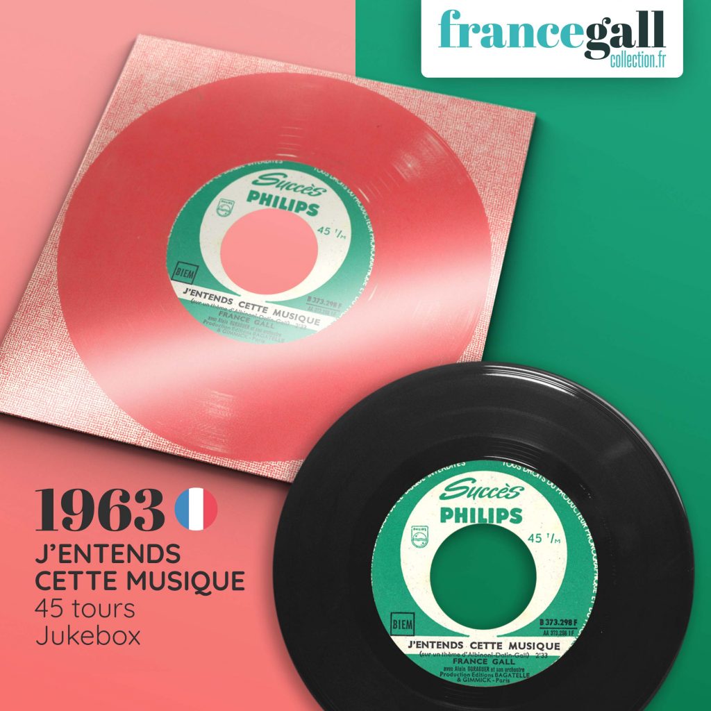 Ce 45 tours de 1963 est édité pour les jukebox et contient les titres J'entends cette musique et Ca va je t'aime "Hip Huggers", parus initialement en 1963 sur l'EP Ne sois pas si bête.