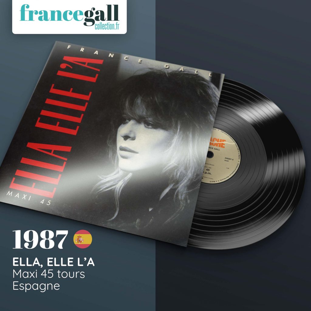 Ce 45 tours maxi édité en Espagne, paru en septembre 1987, est le 2ème extrait de Babacar, le 6ème album studio que Michel Berger a produit pour France Gall, avec les titres Ella, elle l'a et Dancing brave.
