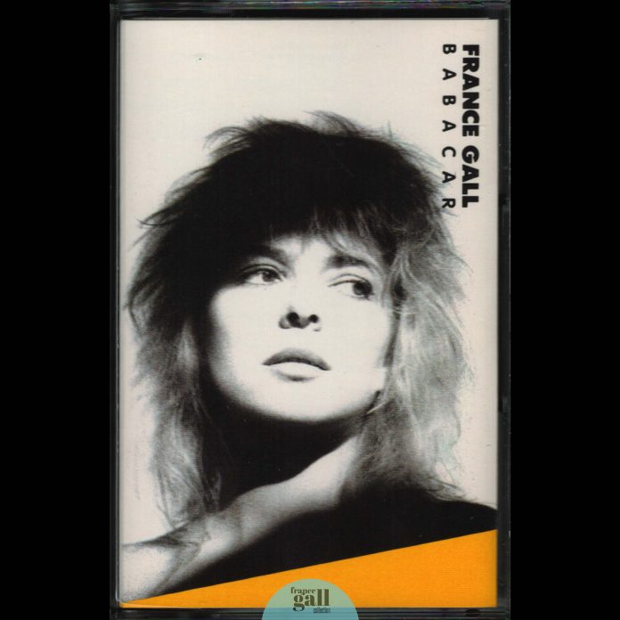 Edition cassette (K7) parue le 3 avril 1987 de Babacar, le 6ème album studio que Michel Berger a produit pour France Gall.
