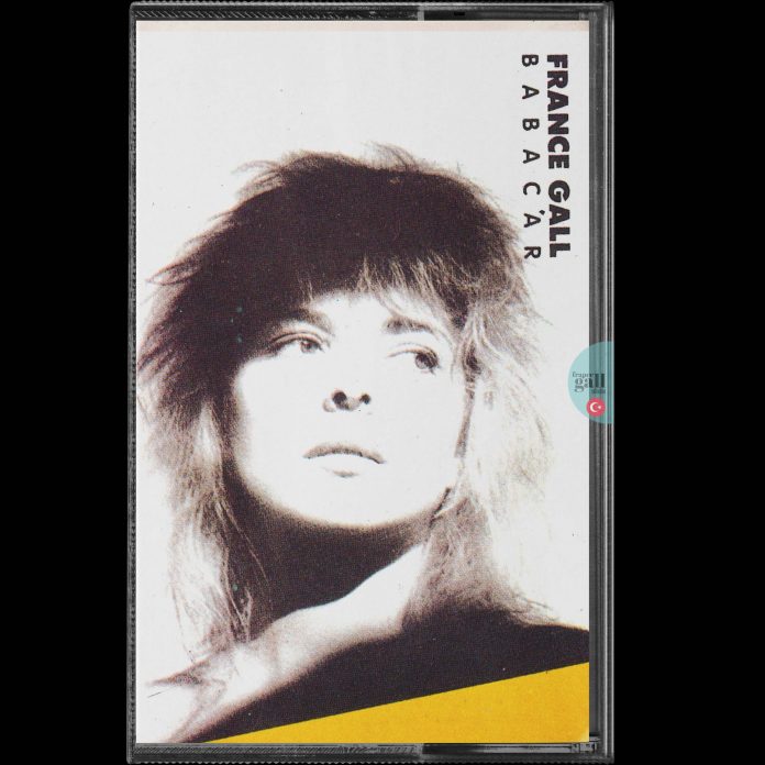 Edition au format cassette (K7) parue en Turquie le 3 avril 1987 de Babacar, le 6ème album studio que Michel Berger a produit pour France Gall.