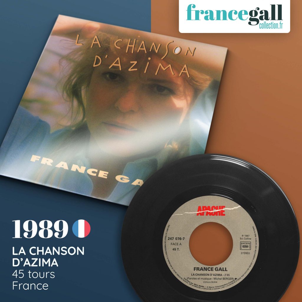 Ce 45 tours est le 5ème et dernier extrait de Babacar, le 6ème album studio que Michel Berger a produit pour France Gall, avec les titres La chanson d'Azima et C'est bon que tu sois là.