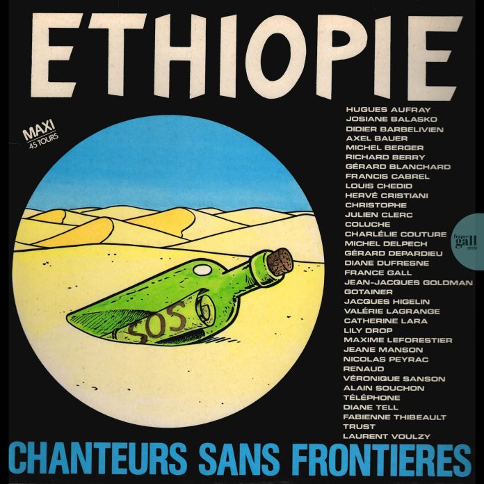 Ce 45 tours maxi contient le titre Ethiopie, écrite par Renaud sur une musique de Franck Langolff. La version instrumentale figure en face B (sur ce maxi 45 tours Pathé Marconi paru en mars 1985).