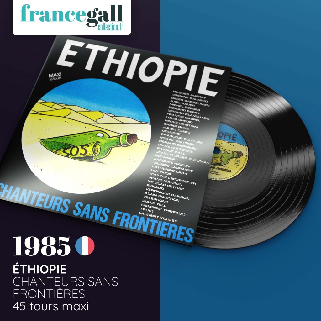 Ce deuxième pressage en 45 tours maxi contient le titre Ethiopie, écrite par Renaud sur une musique de Franck Langolff. La version instrumentale figure en face B (sur ce maxi 45 tours Pathé Marconi paru en mars 1985).