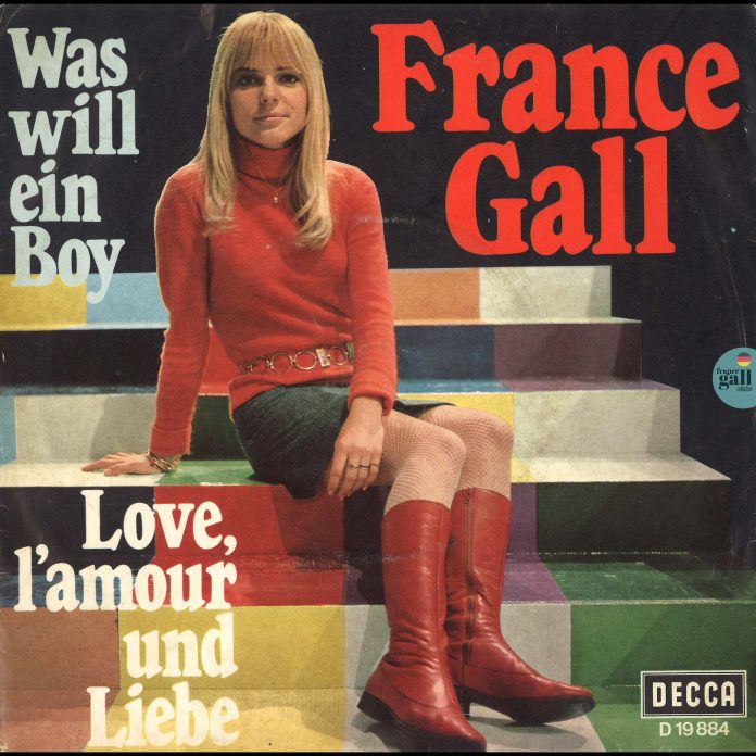 Ce 45 tours provenant d'Allemagne contient 2 titres de France Gall chantés en Allemand disponibles également sur l'album compilation de 1968 Vive la France Gall avec en face 1, le titre Was will ein Boy et Love, l’amour und liebe en face 2.