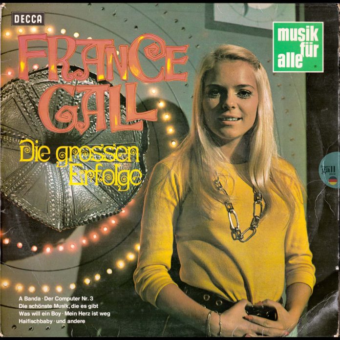 La compilation de 1969 au format 33 tours France Gall : Die grossen erfolge (Les grands tubes) provient d'Allemagne et contient 12 titres de France Gall pour la plupart chantés en Allemand.