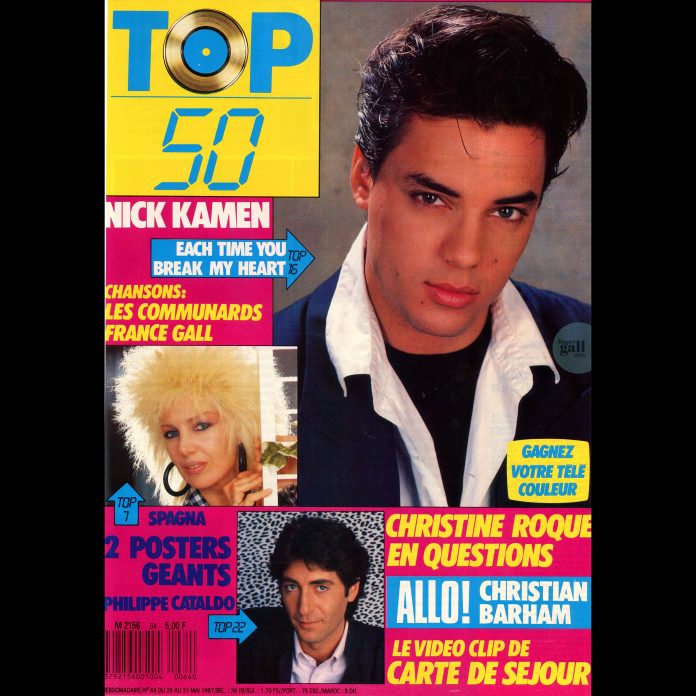 Paroles de la chanson Babacar dans le magazine Top 50 du 25 au 31 mai 1987