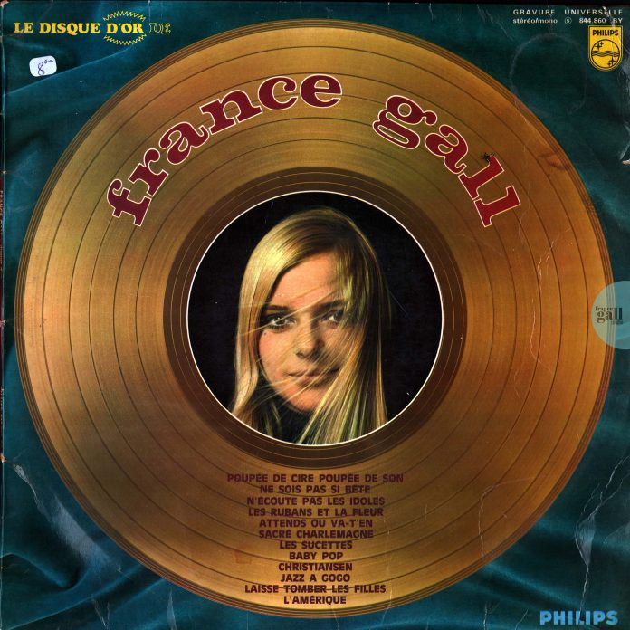1968 France Gall 33 tours compilation Le disque dor de France Gall 001