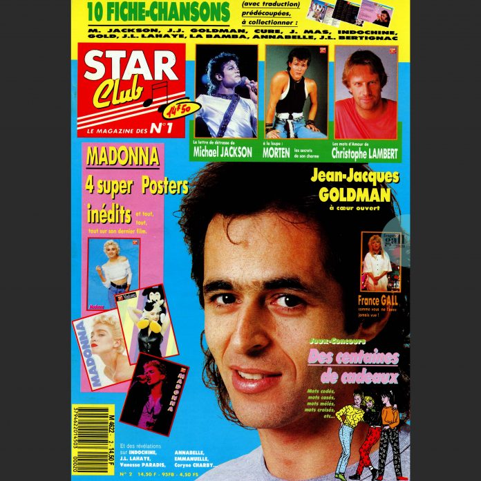 1987 France Gall Presse Déjà 25 ans de carrière Star Club magazine de décembre 1987 001