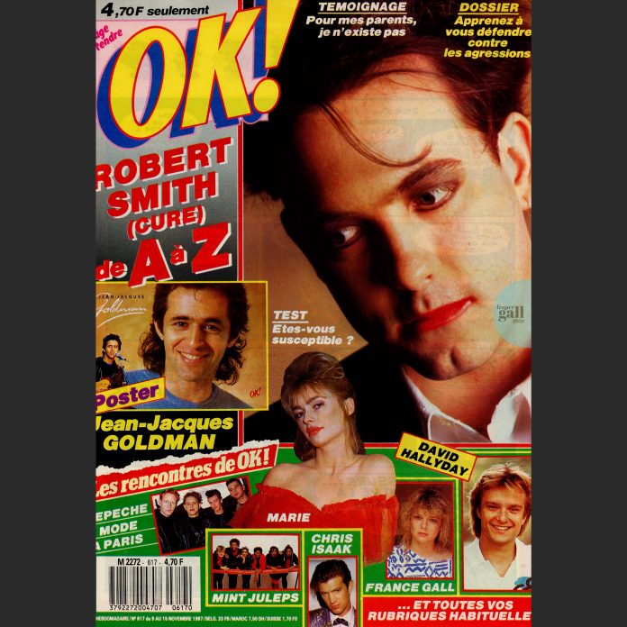 1987 France Gall Presse France Gall Jour J moins 3 OK Magazine 001