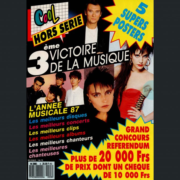 1987 France Gall Presse France Gall elle la elle la pas Cool Hors Série N°08 001
