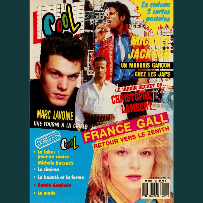 1987 France Gall Presse France Gall retour vers le Zénith Cool N° 35 001