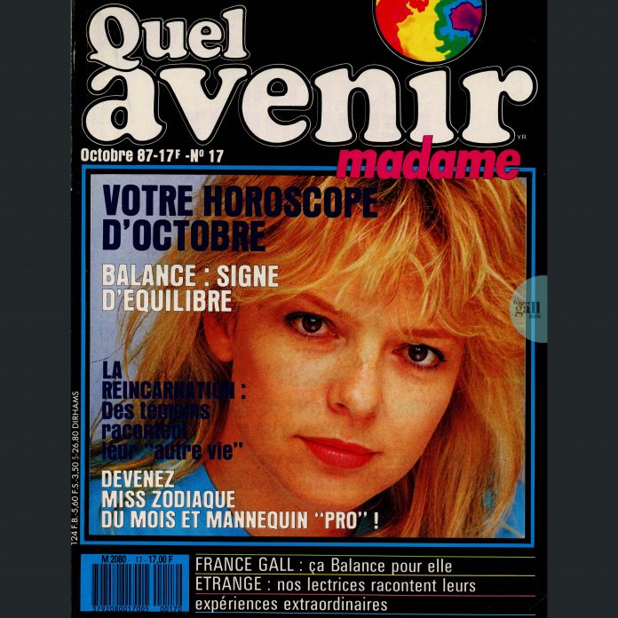 1987 France Gall Presse France Gall une Balance en équilibre Quel Avenir Madame N°17 001