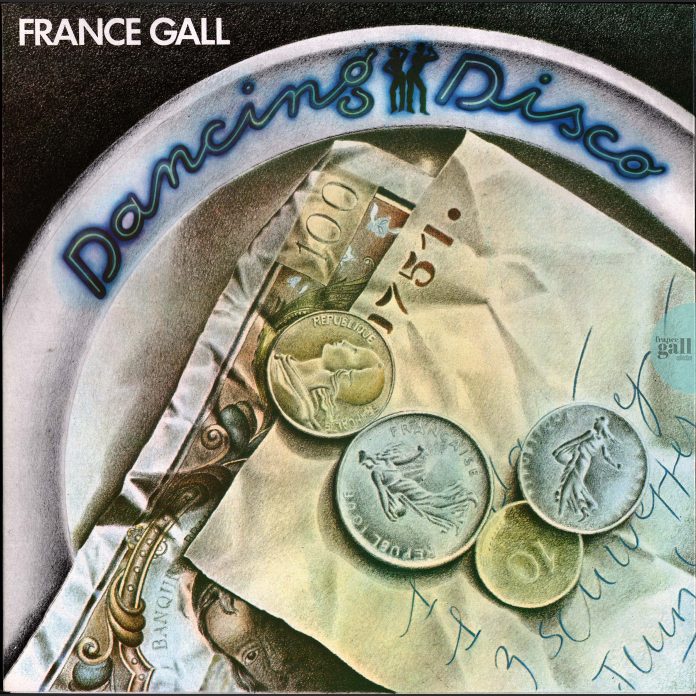 Album au format 33 tours de Dancing disco, le second album studio que Michel Berger a produit pour France Gall en 1977.