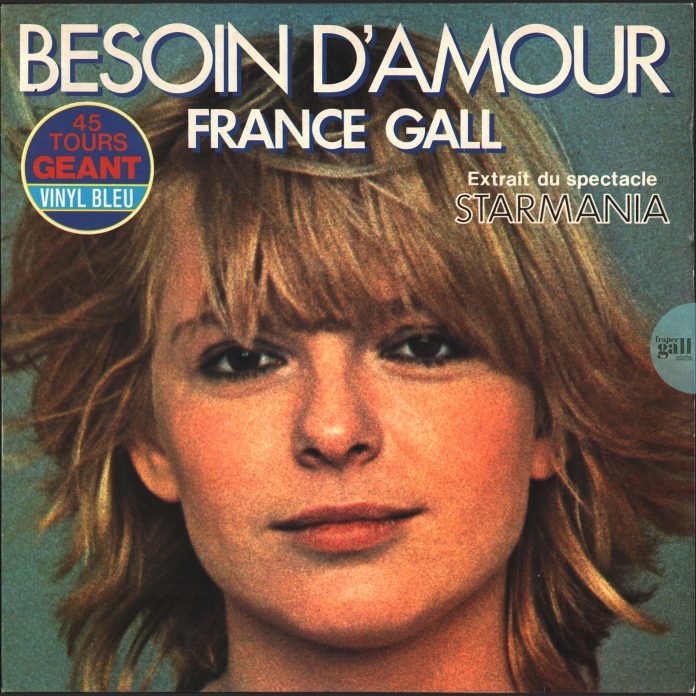 Ce 45 tours maxi édité en janvier 1979, gravé sur disque vinyle bleu, contient les titres Besoin d'amour et Monopolis, extraits de l'opéra-rock de Luc Plamandon et Michel Berger, Starmania - Le spectacle.