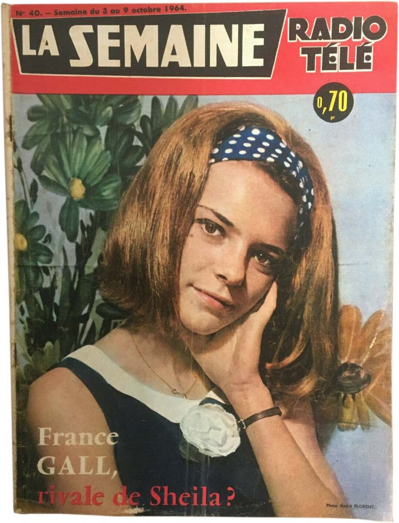 La Semaine Radio Tele N°40 en Octobre 1964 avec France Gall