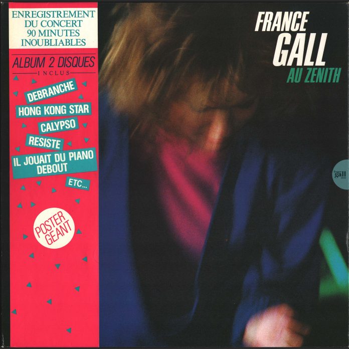Double album France Gall au Zénith, au format 33 tours, édité pour la France et fabriqué en Allemagne le 4 février 1985.