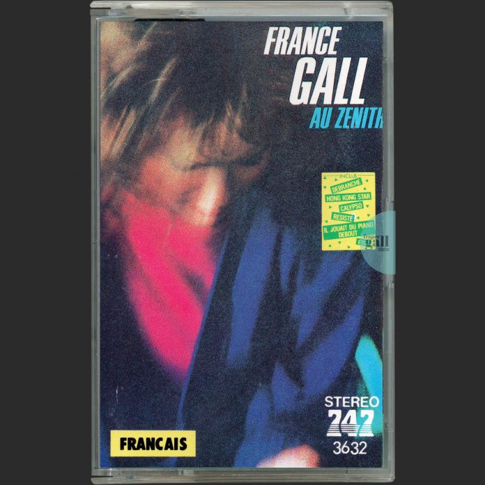 Album France Gall au Zénith, au format K7 non officielle provenant du Japon, éditée en 1985.