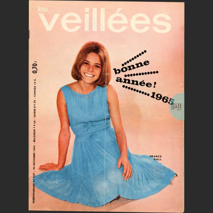 France Gall PRESSE : Magazine : Les Veillées / Photo couverture : G. Neuvecelle / Date : 26 décembre 1964 / Numéro : 537