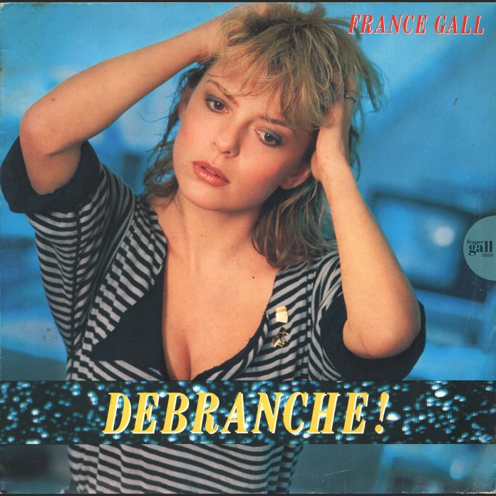 Edition GEMA au format 33 tours provenant d'Allemagne de Débranche !, le cinquième album studio que Michel Berger a produit pour France Gall.