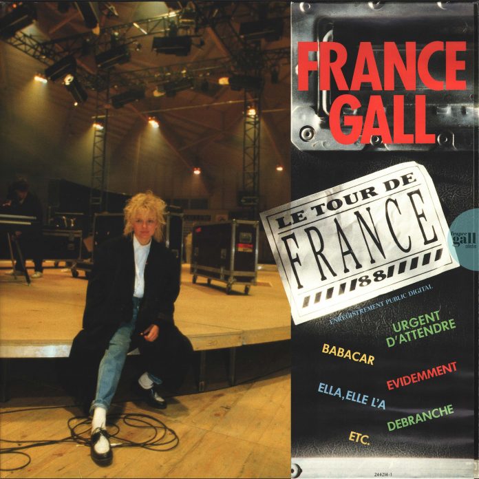Double album Le tour de France 88, au format 33 tours, édité pour l'Europe et pressé en Allemagne le 7 novembre 1988.