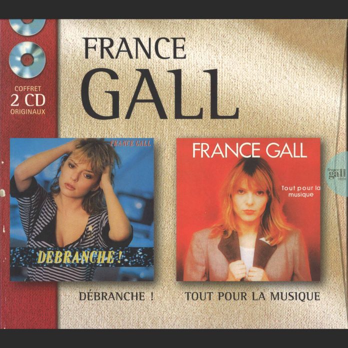 Ce coffret de France Gall cartonné est paru en 1999 et contient les albums Débranche ! et Tout pour la musique, en version originale.