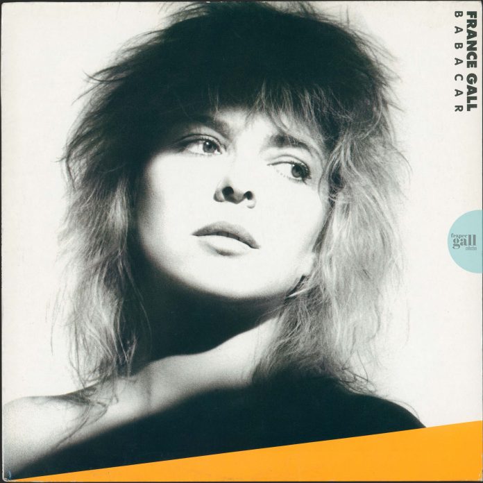 Edition 33 tours parue en Allemagne (Gema - Biem) le 3 avril 1987 de Babacar, le 6ème album studio que Michel Berger a produit pour France Gall.