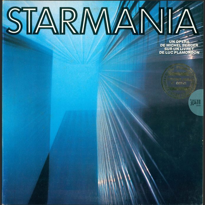 Tirage numéroté 0858 hors-commerce avant-première en double 33 tours de 1978 de Starmania, ou la passion de Johnny Rockfort selon les évangiles télévisés, qui contient 21 titres enregistrés en studio de l'opéra de Michel Berger et Luc Plamandon.