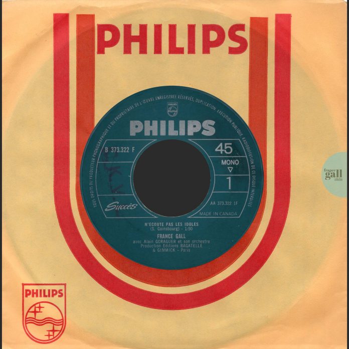 Ce 45 tours en provenance des Pays-Bas contient les titres N'écoute pas les idoles et Si j'étais garçon, parus initialement sur l'EP N'écoute pas les idoles en mars 1964.