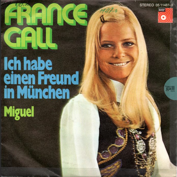 Ich hab einen Freund in München est le dernier 45 tours de France Gall paru en Allemand. La face B contient le titre Miguel.