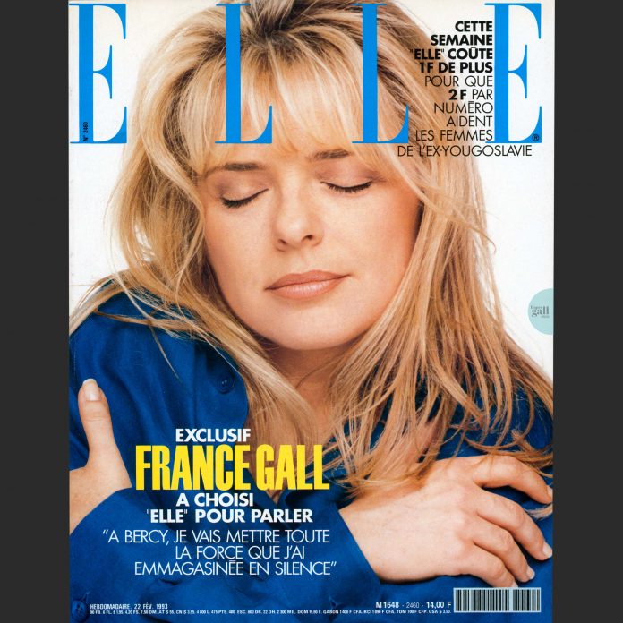 Magazine Elle - 22 février 93 - C'est la première fois que France Gall parle depuis que Michel Berger n'est plus là. Des mots forts, des mots justes.