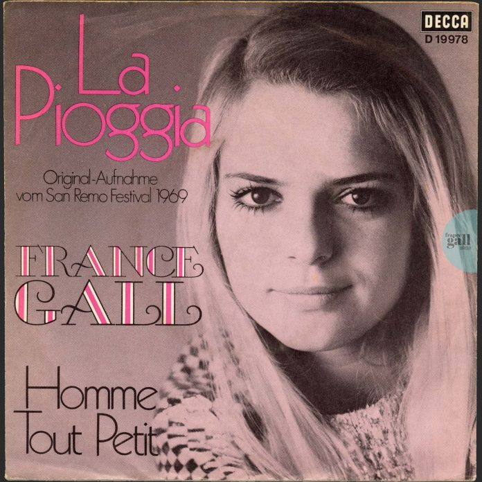 Ce 45 tours édité en mai 1969, en provenance d'Allemagne, contient les titres La Pioggia, qui est la version italienne du titre L'orage et Homme tout petit.