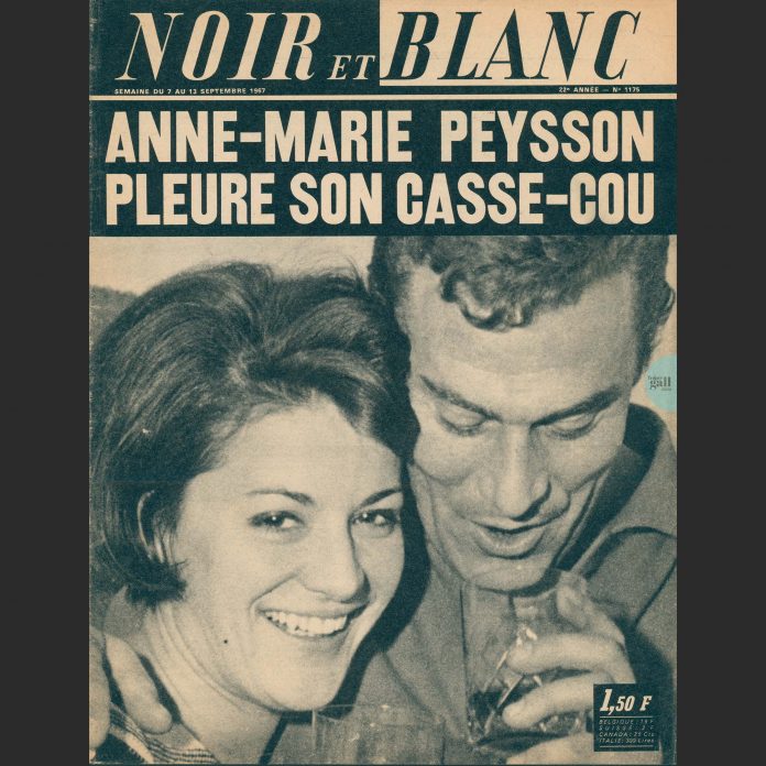 Noir et Blanc avec France Gall. Le premier numéro de Noir et Blanc paraît le 14 février 1945 et son prix est de dix francs.