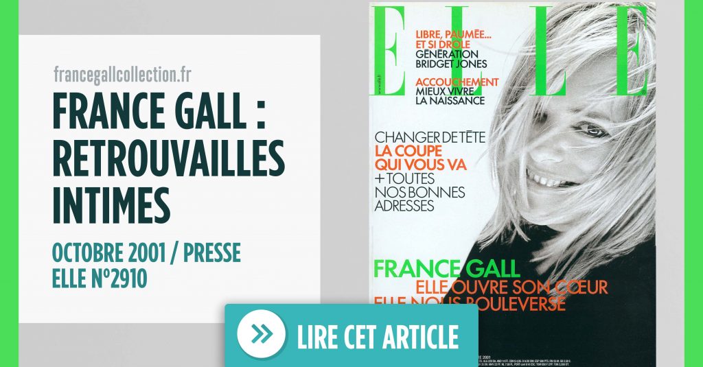 France Gall revient après de longues années de silence pour un émouvant autoportrait diffusé mardi 9 octobre sur France 3.