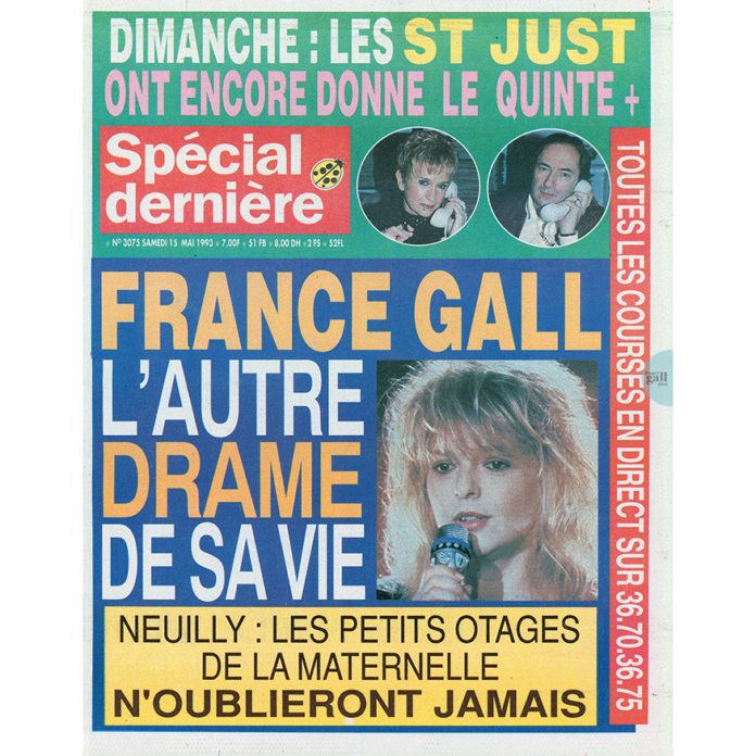 Le 22 avril 1993, la chanteuse subissait une opération chirurgicale dans un hôpital parisien. Excepté son très proche entourage, personne ne savait que France Gall souffrait d'un cancer du sein.