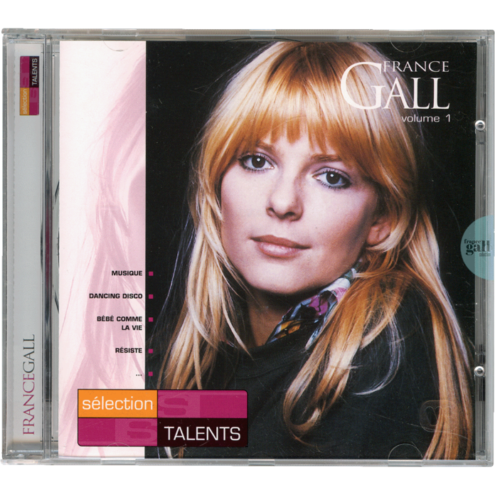 Compilation de France Gall au format CD de la série Sélection talents qui regroupe 15 titres de France Gall édités entre 1975 et 1981.