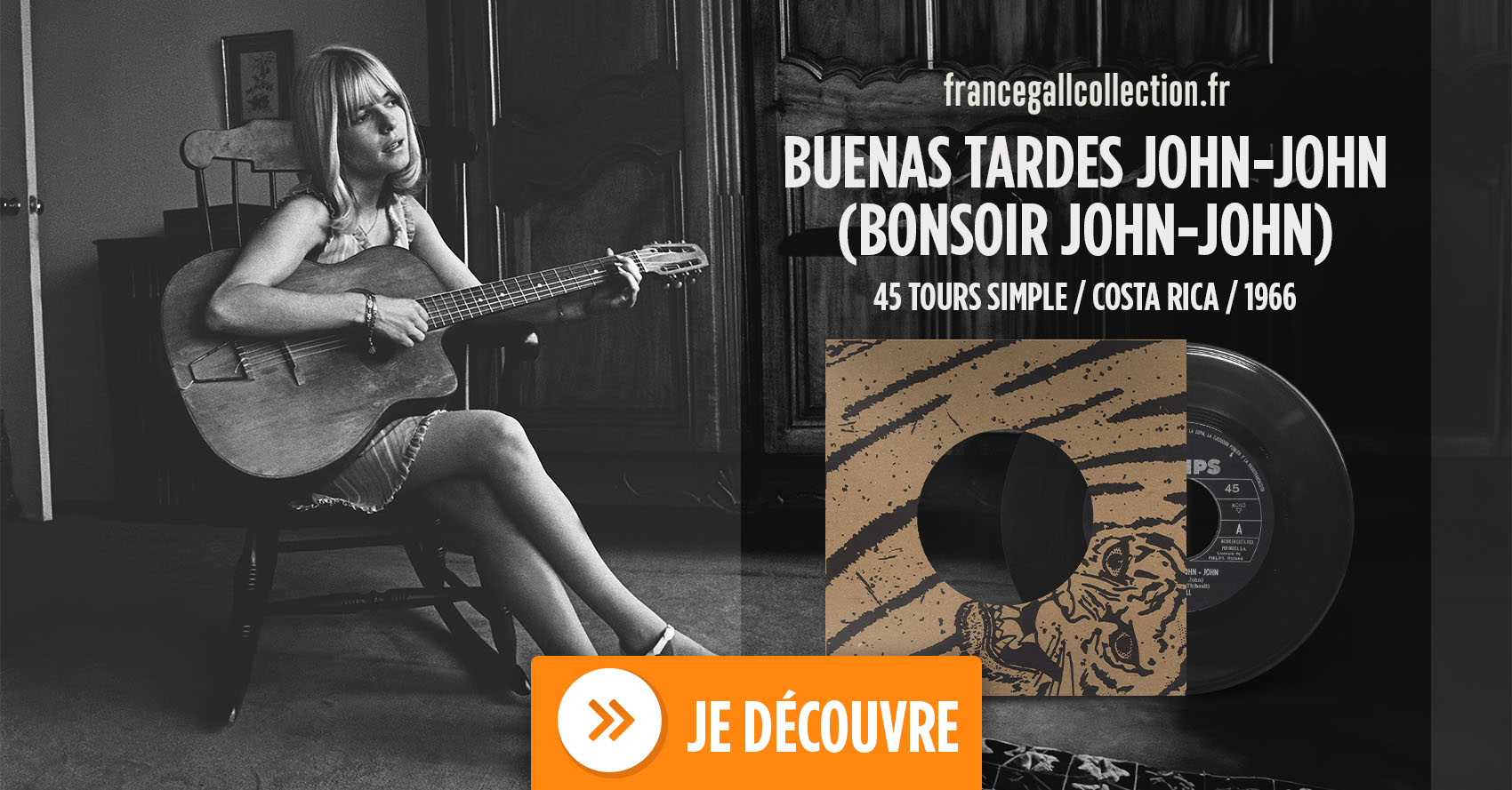 Ce 45 tours, en provenance du Costa Rica, contient les titres Bonsoir John-John et La guerre des chansons. Les chansons sont interprétées en français.