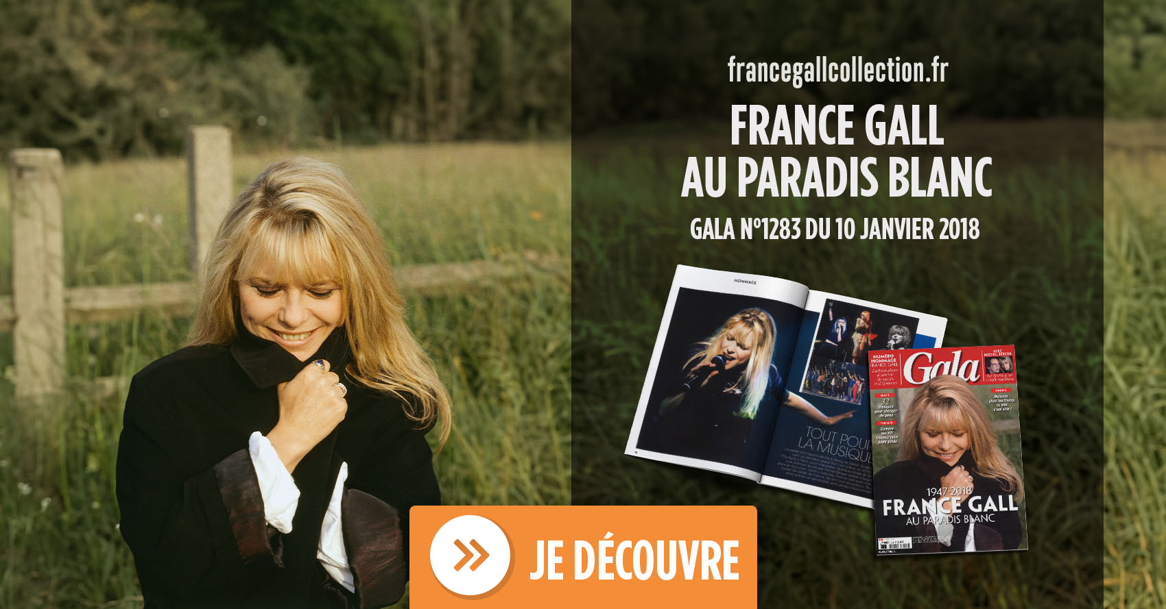 Un peu plus d'un mois après Johnny Hallyday, France Gall a rejoint Michel Berger et leur fille Pauline dans leur « Paradis blanc ».