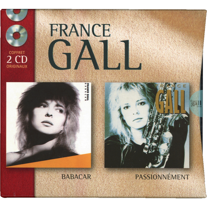 Coffret de France Gall cartonné paru pour les fêtes de fin d'année 1999 (même si l'année imprimée est 2000) contenant les albums Babacar et la compilation Passionnément, en version originale.