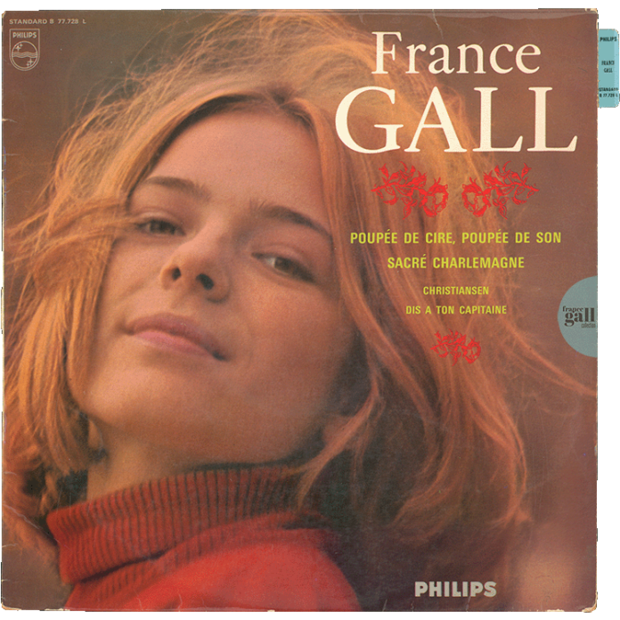 Poupée de cire, poupée de son est le quatrième album sur vinyle de France Gall, sorti en pleine période yéyé en avril 1965. Cette édition, très rare, comporte encore la languette du disquaire.