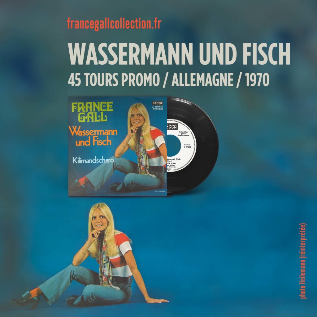Ce 45 tours promotionnel de 1970, provenant d'Allemagne, contient les titres Wassermann und Fisch et Kilimandscharo.