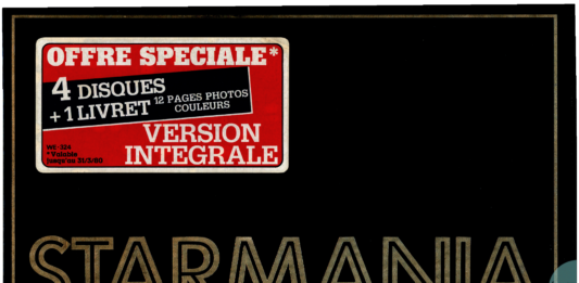 Ce coffret de 4 disques vinyle 33 tours, avec livret 12 pages, contient l'intégralité du concert en live de Michel Berger et Luc Plamondon "Starmania - Le spectacle" dont la première a eu lieu le 10 avril 1979 au Palais des congrès de Paris.