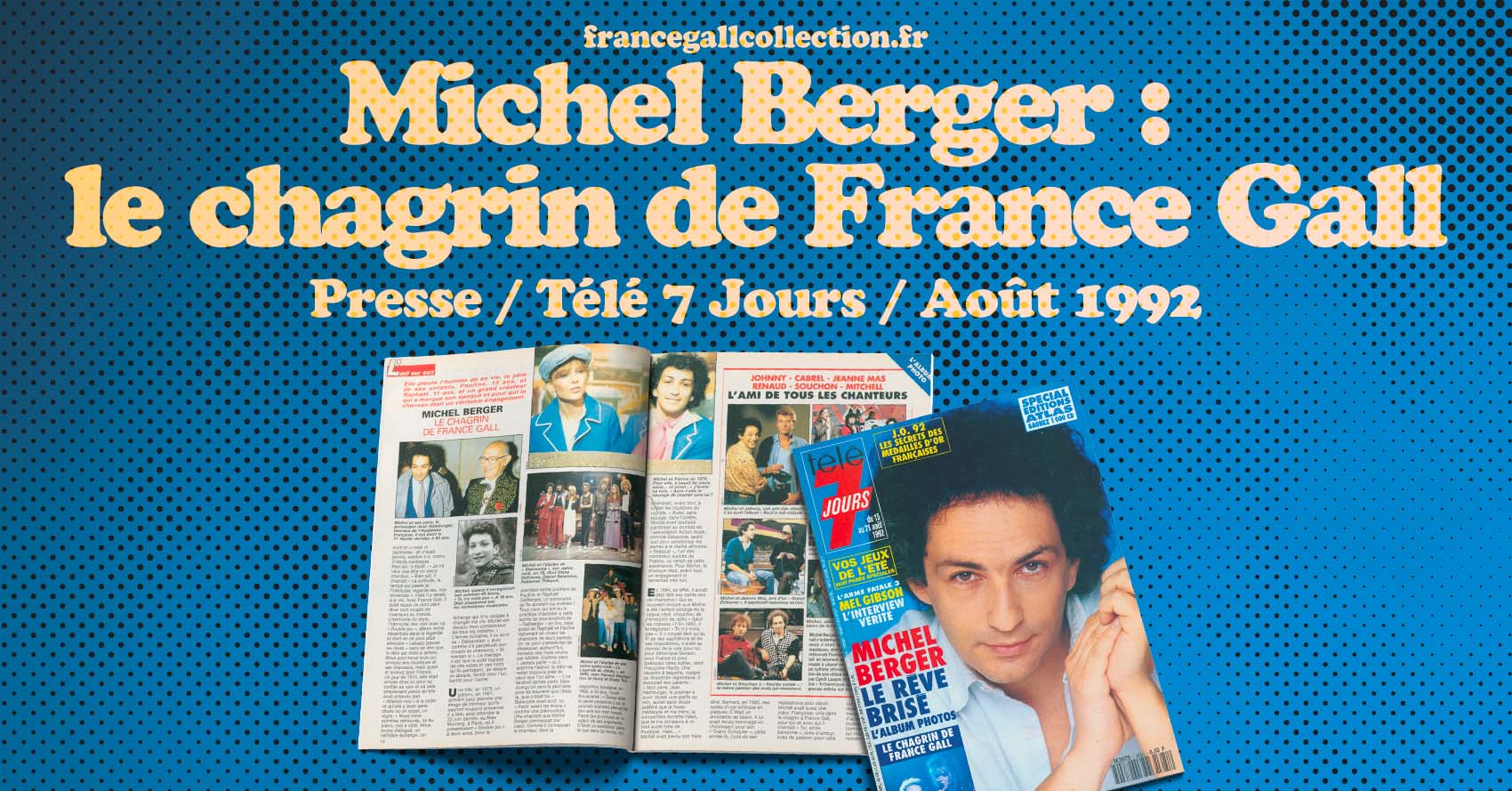 En 1994, en effet, il aurait déjà fêté ses trente ans de chansons ! Qui se souvient encore que Michel a été l'enfant prodige de la vague yéyé ?